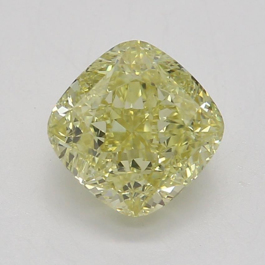 1.02 Ct. Fancy Yellow Cushion Diamond