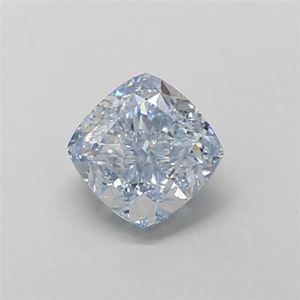 1.14 Ct. Fancy  Blue Cushion Lab Grown Diamond