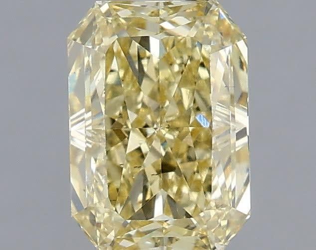 1.04 Ct. Fancy Yellow Radiant Lab Grown Diamond