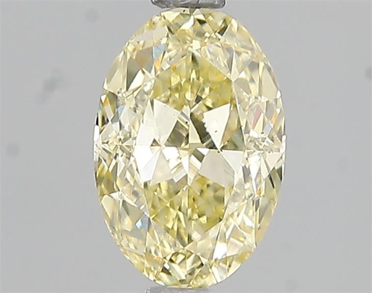 1.51 Ct. Fancy Intense Yellow Oval Lab Grown Diamond