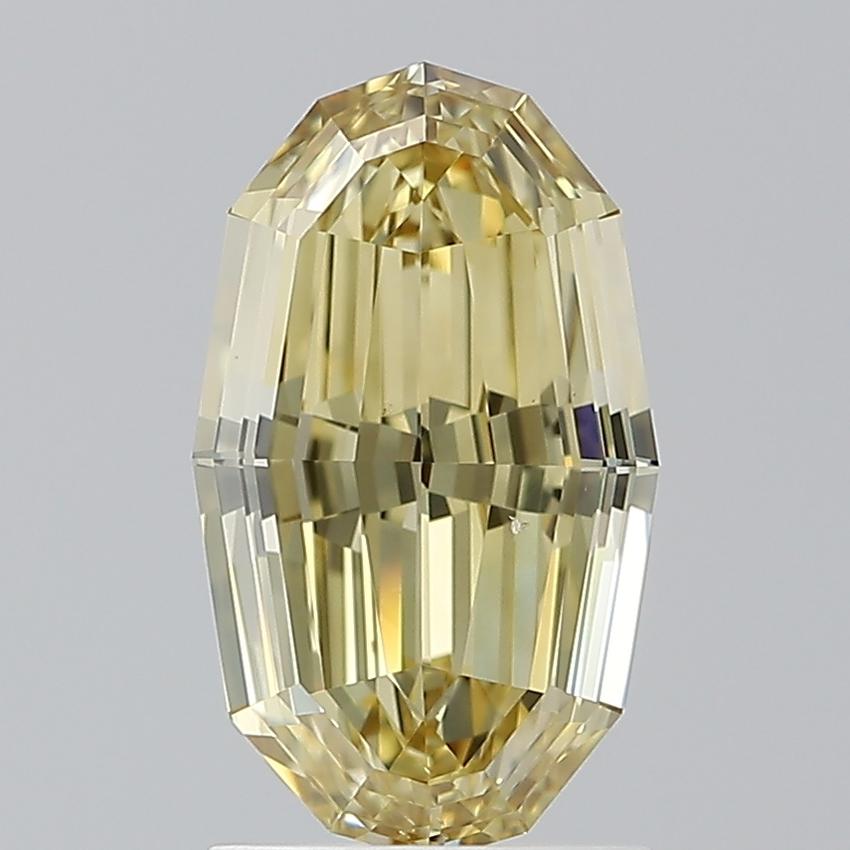 2.01 Ct. Fancy Brownish Yellow Oval Diamond