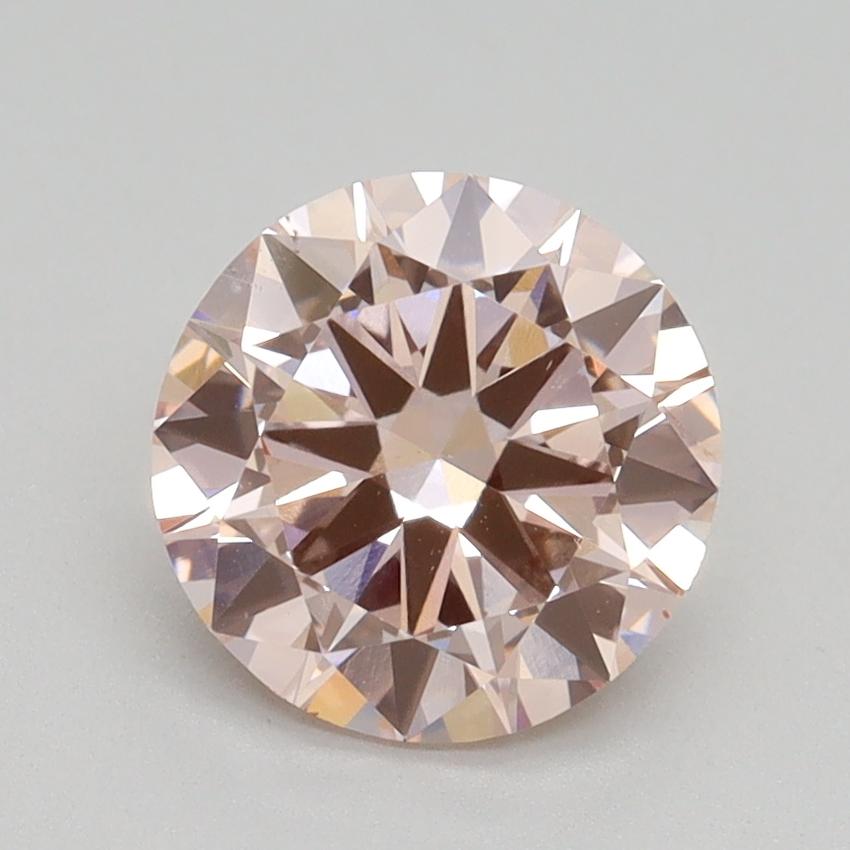 1.70 Ct. Fancy Light Pink Round Lab Grown Diamond