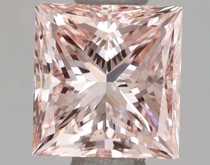1.50 Ct. Fancy Intense Pink Princess Lab Grown Diamond