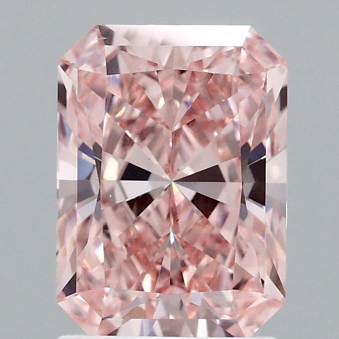 1.88 Ct. Fancy Vivid Pink Radiant Lab Grown Diamond