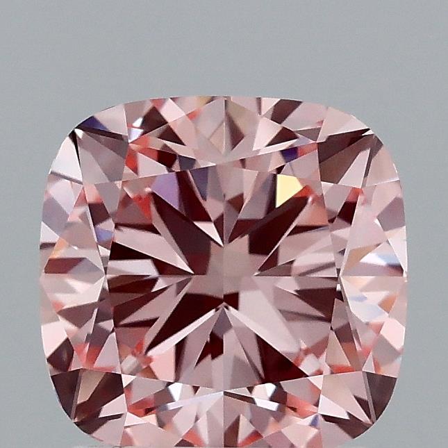 1.84 Ct. Fancy Intense Pink Cushion Lab Grown Diamond