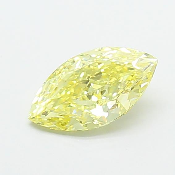 1.06 Ct. Fancy Light Yellow Marquise Lab Grown Diamond