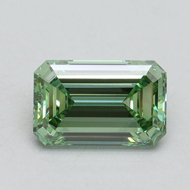 1.07 Ct. Fancy Vivid Green Emerald Lab Grown Diamond