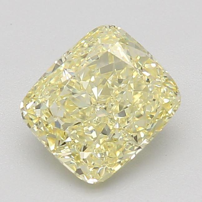 1.02 Ct. Fancy Yellow Cushion Diamond