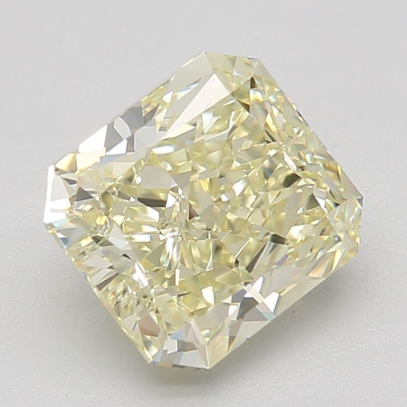 2.11 Ct. Fancy Light Yellow Radiant Diamond