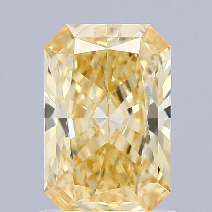 1.31 Ct. Fancy Intense Yellow Radiant Lab Grown Diamond