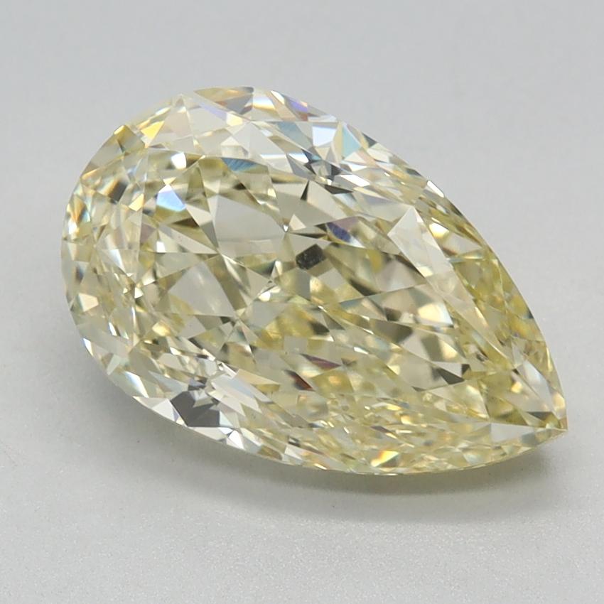 2.24 Ct. Fancy Yellow Pear Lab Grown Diamond