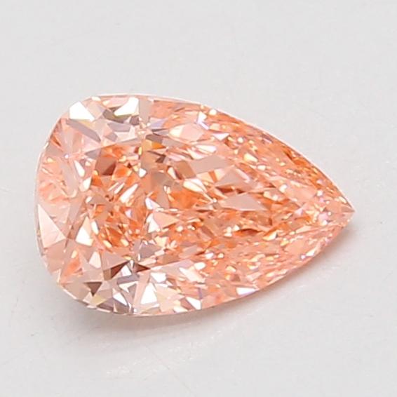 1.00 Ct. Fancy Vivid Pink Pear Lab Grown Diamond