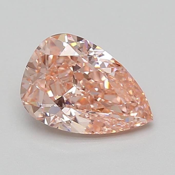 1.59 Ct. Fancy Vivid Pink Pear Lab Grown Diamond
