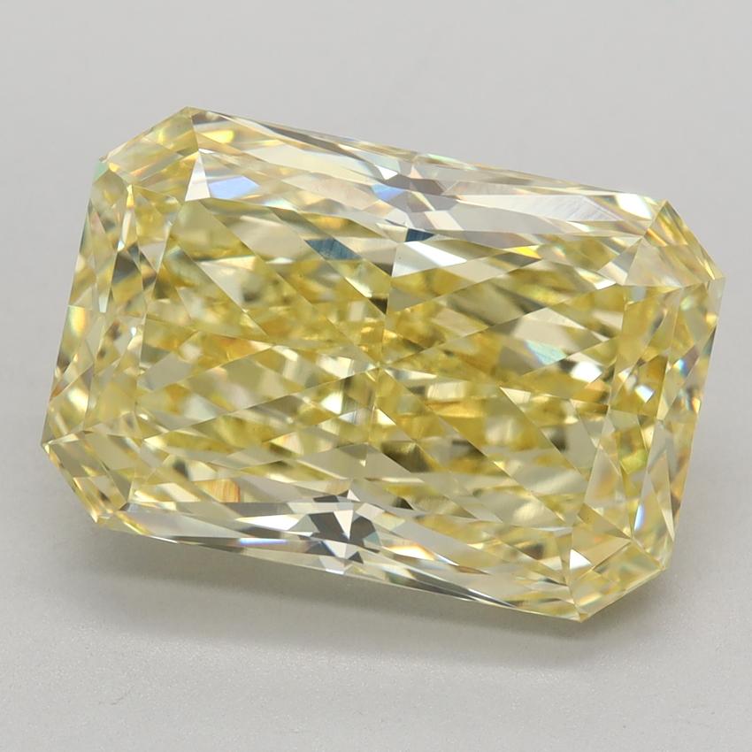 5.73 Ct. Fancy Intense Yellow Radiant Lab Grown Diamond