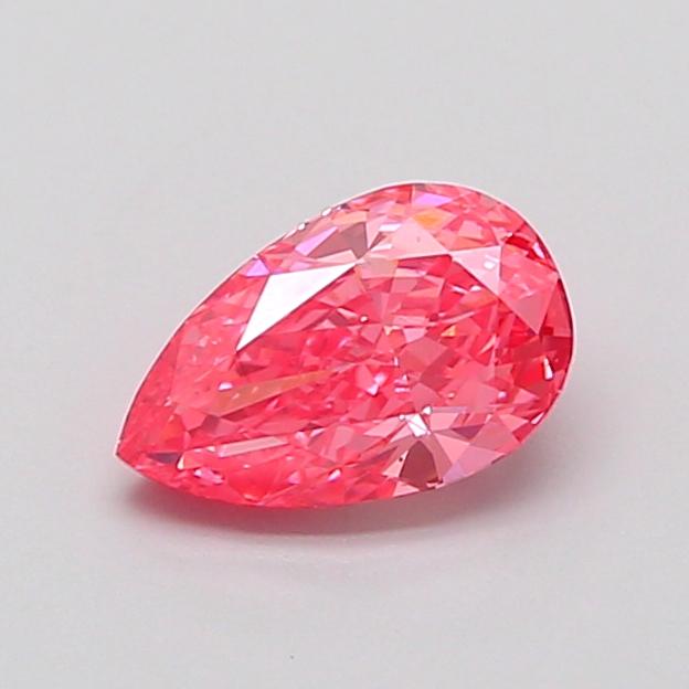 1.06 Ct. Fancy Vivid None Pink Pear Lab Grown Diamond