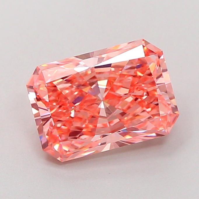 2.02 Ct. Fancy Vivid Pink Radiant Lab Grown Diamond