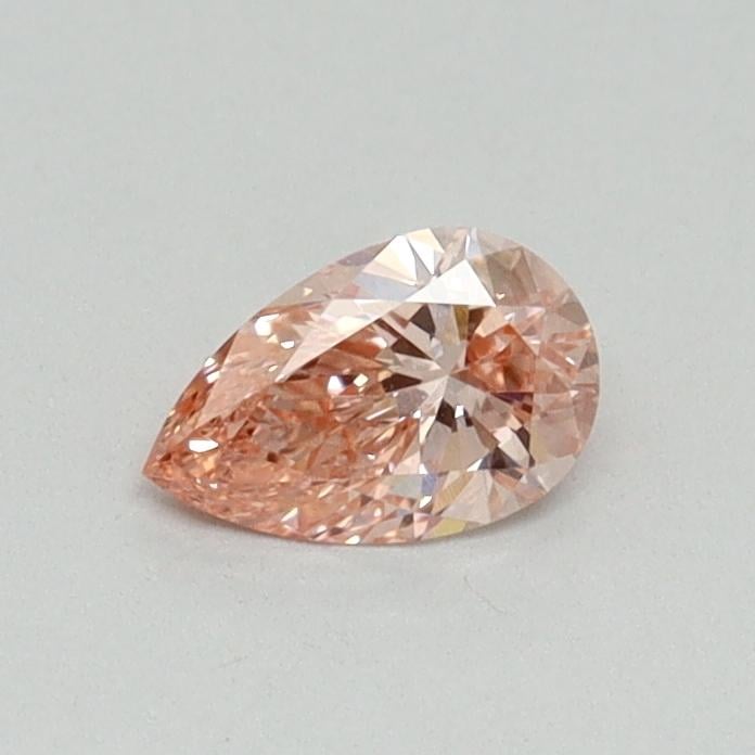 0.31 Ct. Fancy Vivid Pink Pear Lab Grown Diamond