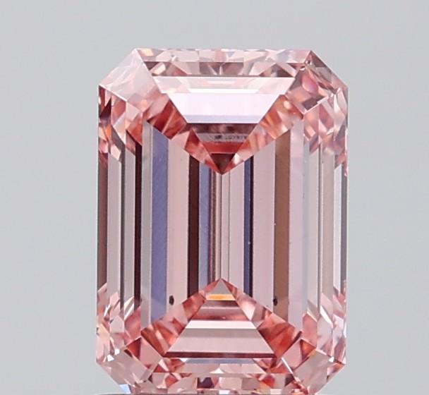 1.65 Ct. Fancy Intense  Pink Emerald Lab Grown Diamond