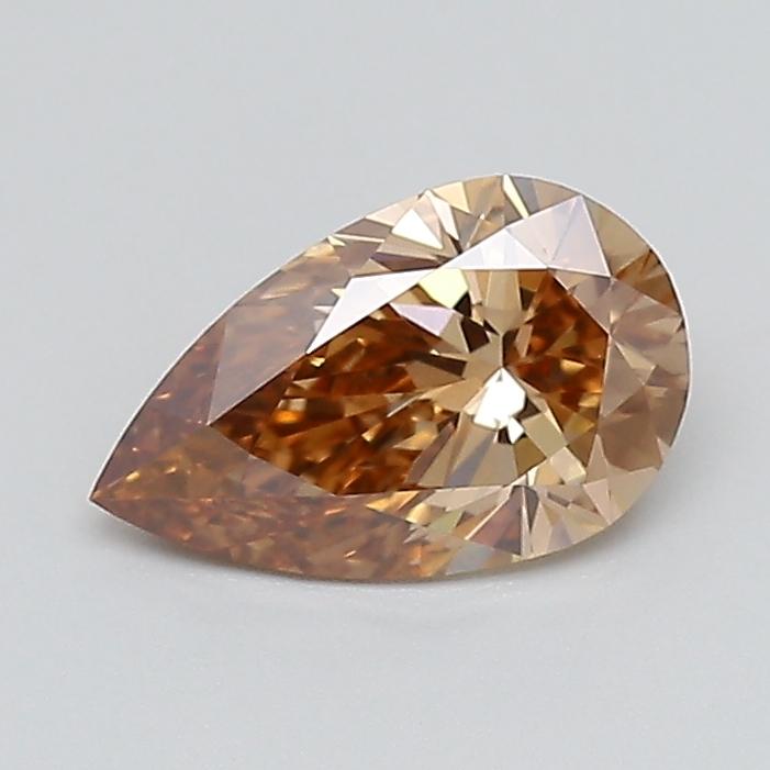 1.04 Ct. Fancy Light  Brown Pear Lab Grown Diamond