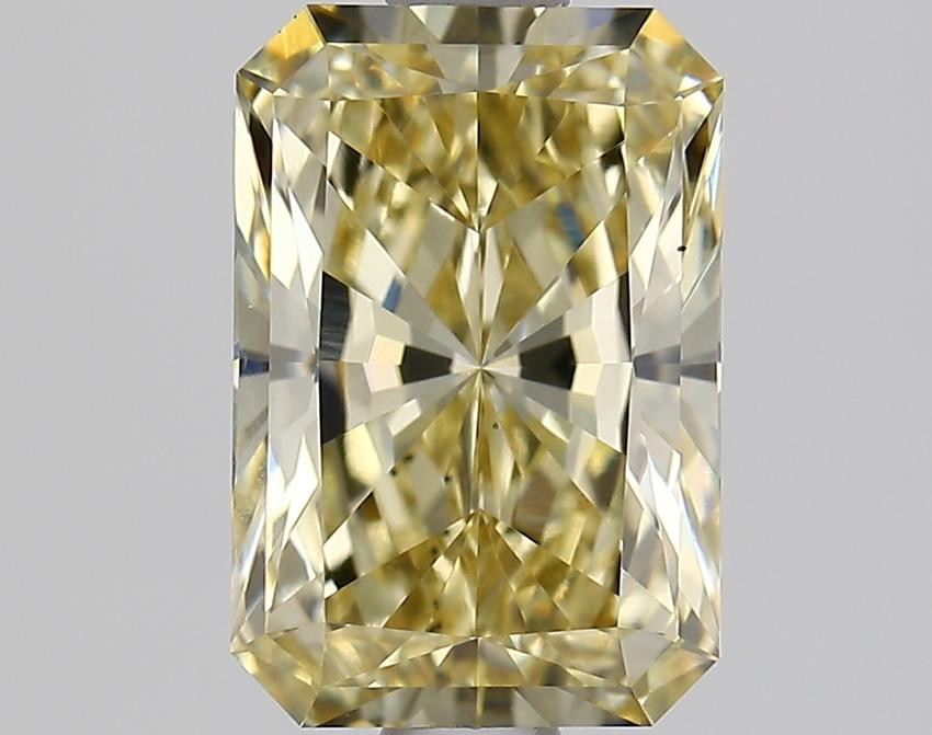1.54 Ct. Fancy Yellow Radiant Lab Grown Diamond