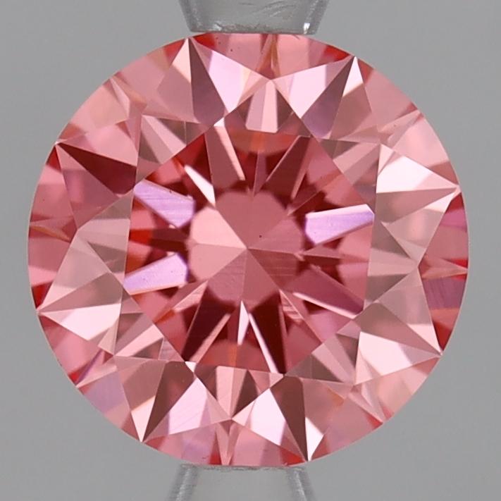 1.04 Ct. Fancy Vivid Pink Round Lab Grown Diamond