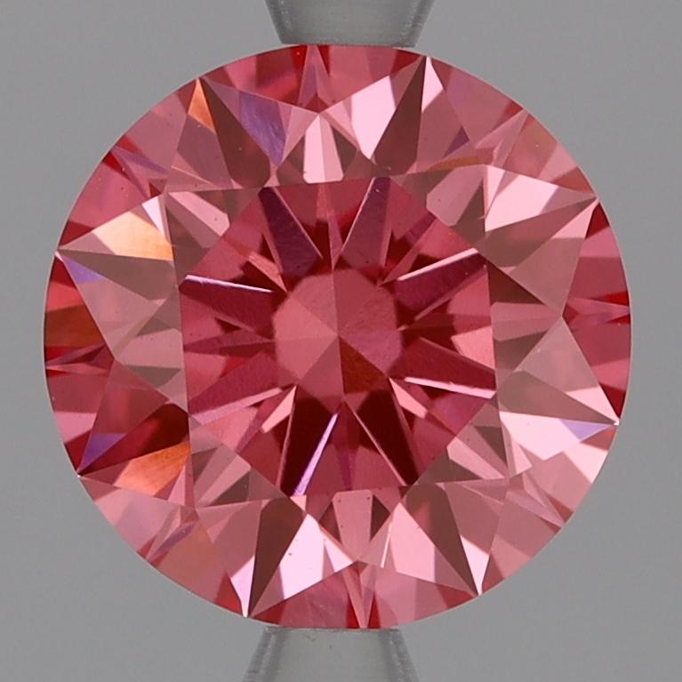 2.03 Ct. Fancy Vivid Pink Round Lab Grown Diamond