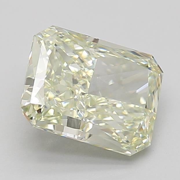1.55 Ct. Fancy Light Yellow Radiant Lab Grown Diamond