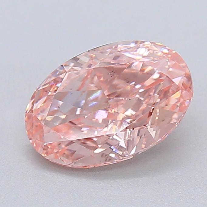 1.51 Ct. Fancy Intense  Pink Oval Lab Grown Diamond