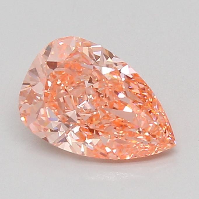 1.79 Ct. Fancy Vivid Pink Pear Lab Grown Diamond