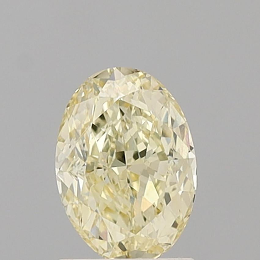 1.58 Ct. Fancy Yellow Oval Lab Grown Diamond