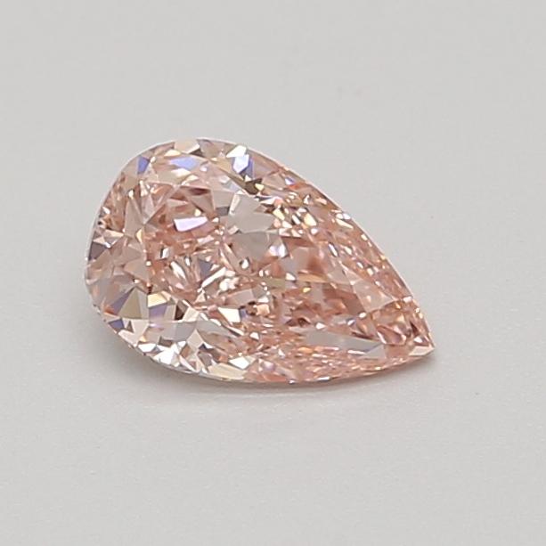0.74 Ct. Fancy Intense Pink Pear Lab Grown Diamond