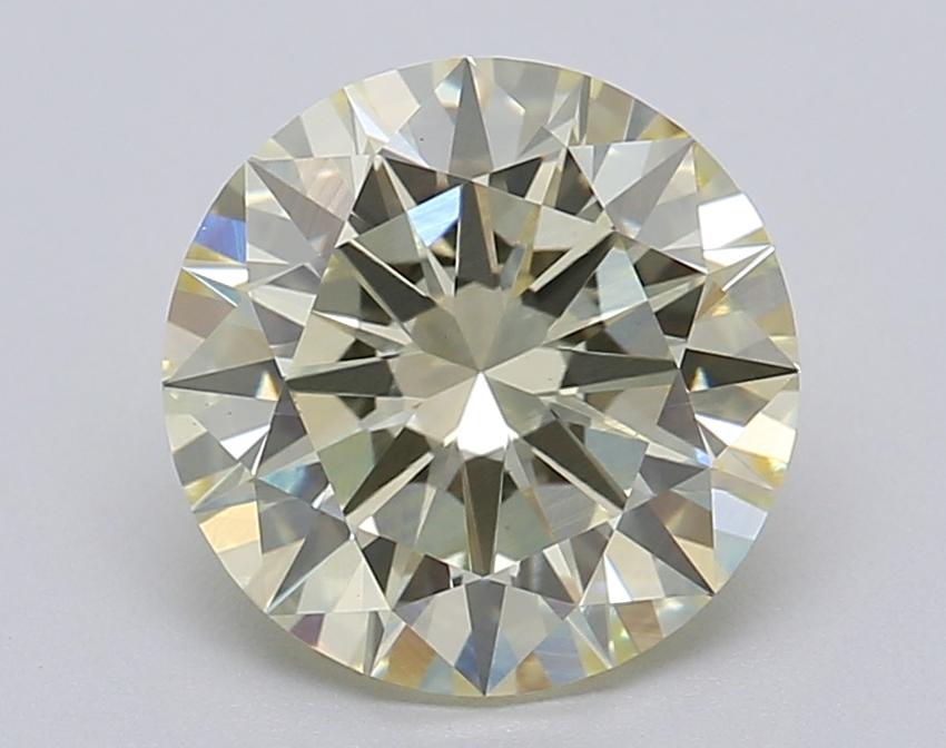 2.01 Ct. Fancy Light Yellow Round Lab Grown Diamond