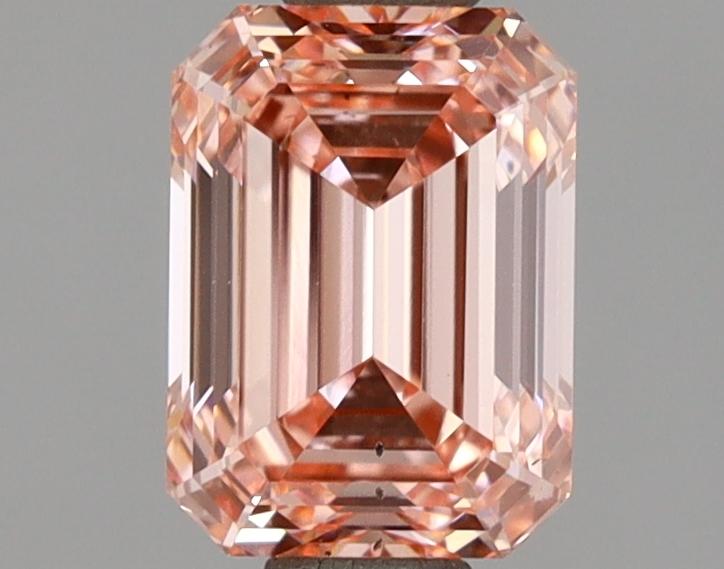 1.53 Ct. Fancy Vivid Pink Emerald Lab Grown Diamond