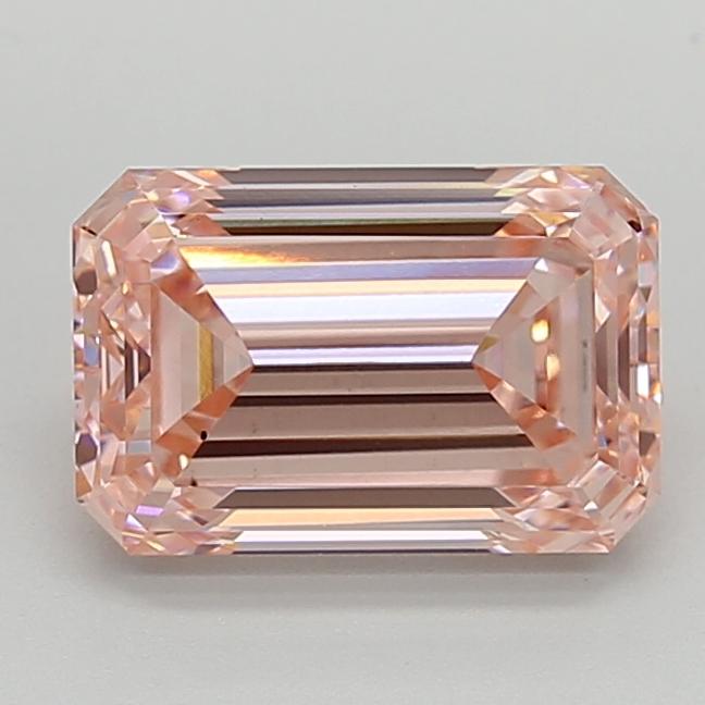 3.07 Ct. Fancy Intense  Pink Emerald Lab Grown Diamond
