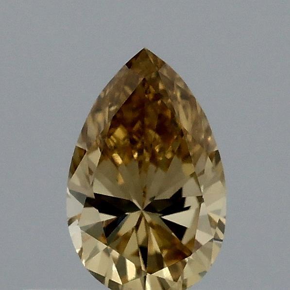 0.33 Ct. Fancy Intense Yellow Pear Lab Grown Diamond