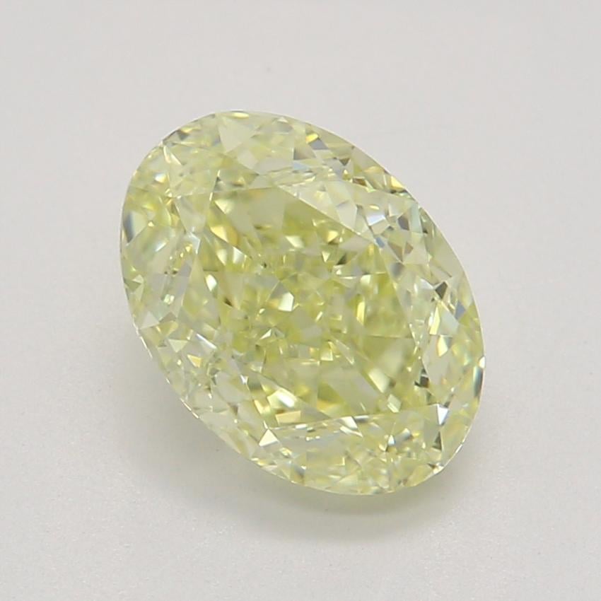 1.01 Ct. Fancy Yellow Oval Diamond