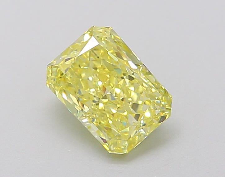 1.07 Ct. Fancy Intense  Yellow Radiant Lab Grown Diamond