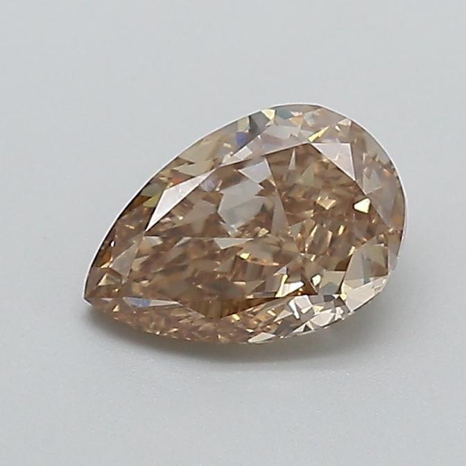 1.03 Ct. Light  Brown Pear Lab Grown Diamond