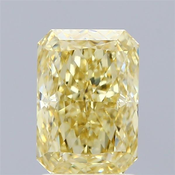 2.55 Ct. Fancy Intense Yellow Radiant Lab Grown Diamond