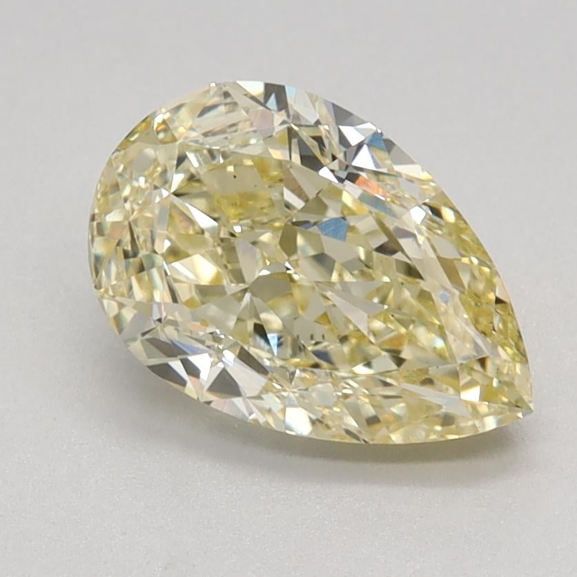 1.40 Ct. Fancy Intense Yellow Pear Lab Grown Diamond