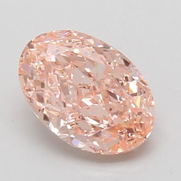 1.52 Ct. Fancy Vivid Pink Oval Lab Grown Diamond