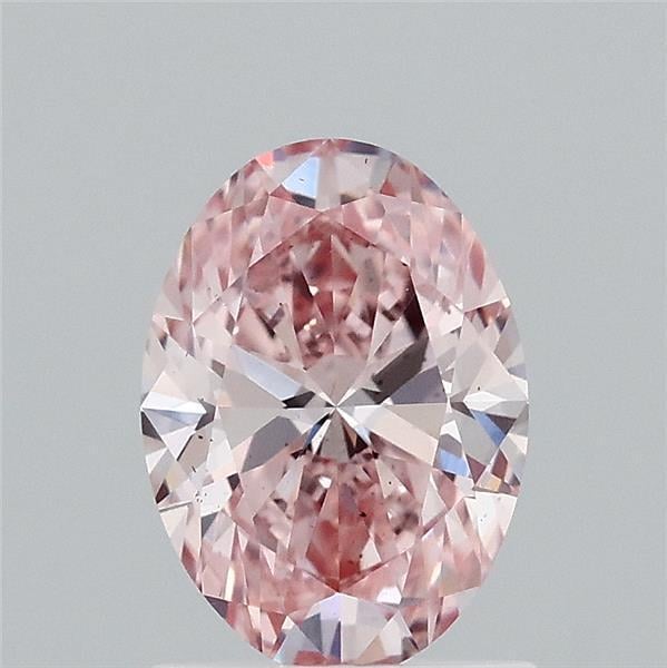 1.20 Ct. Fancy Vivid  Pink Oval Lab Grown Diamond