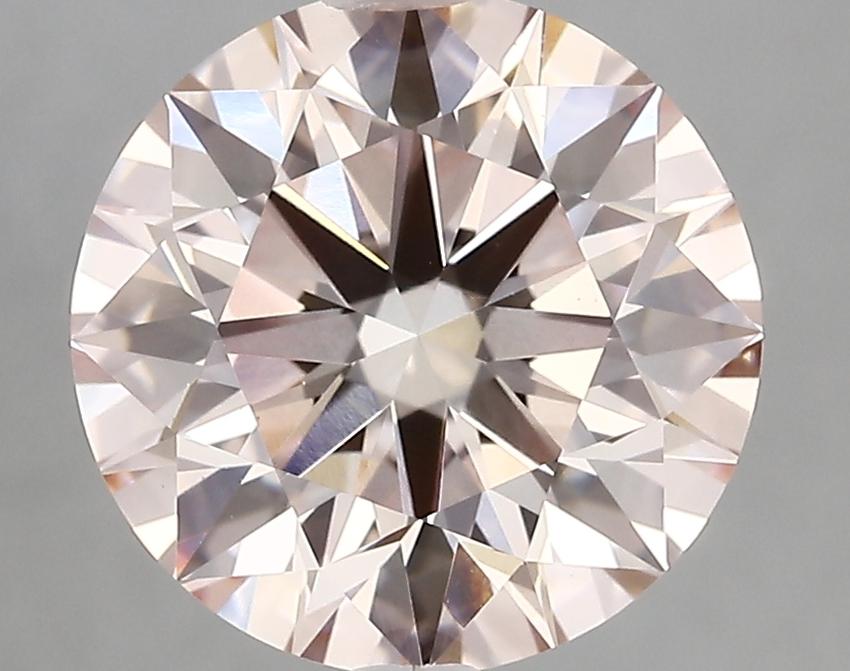 4.02 Ct. Fancy Pink Round Lab Grown Diamond