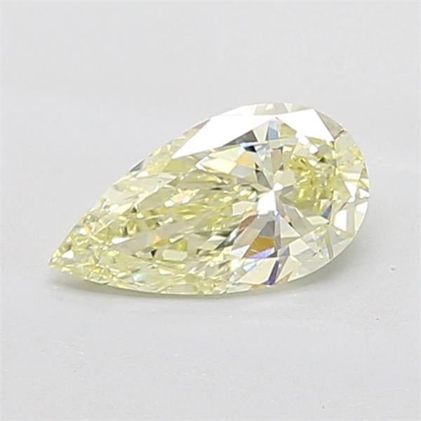 1.01 Ct. Fancy Light  Yellow Pear Lab Grown Diamond