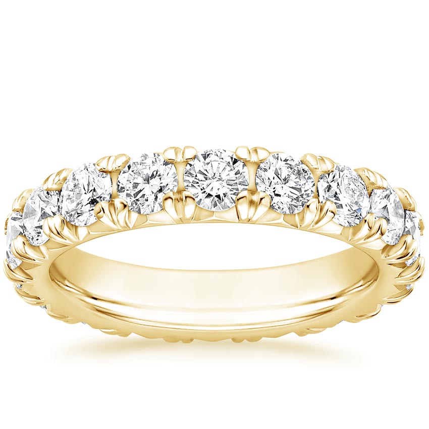 Rose gold diamond engagement ring with surprise diamond details