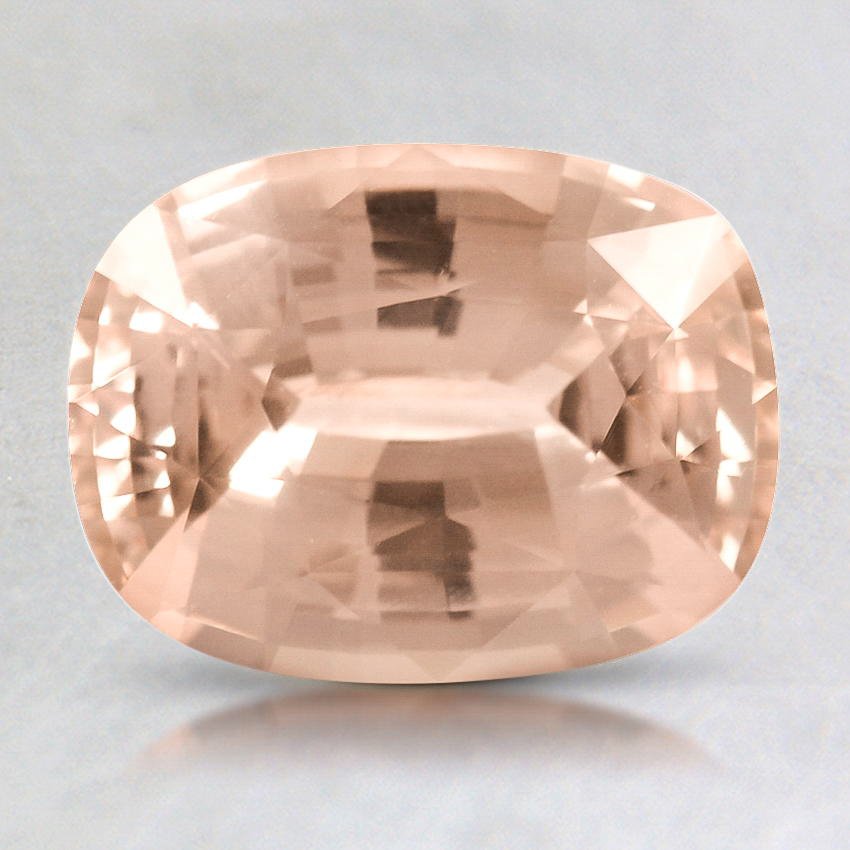 8.5x6.5mm Peach Cushion Sapphire