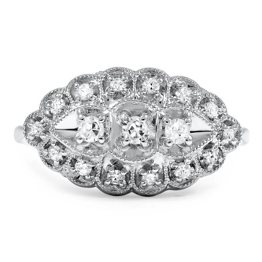 Retro Diamond Vintage Ring