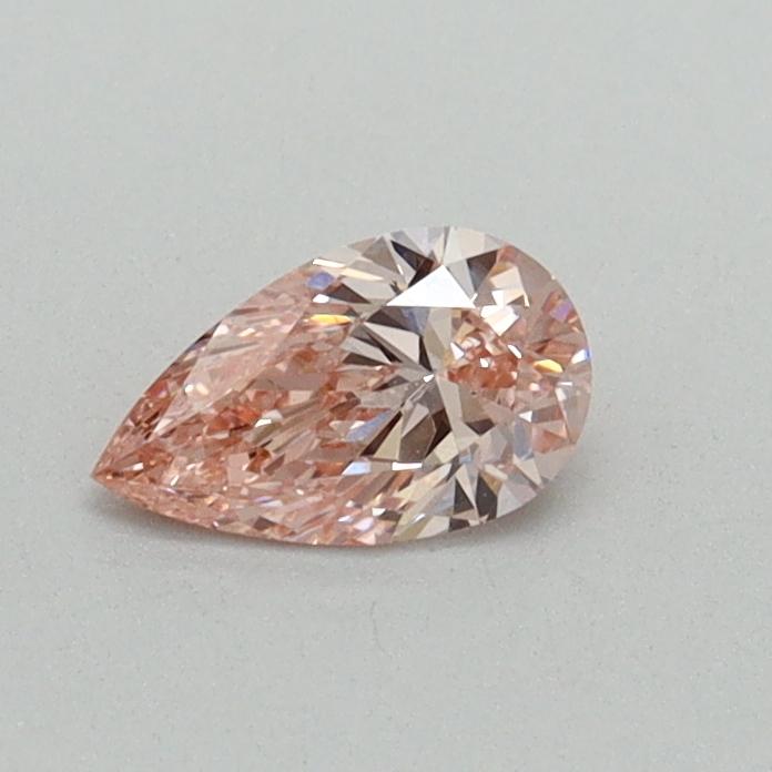 0.31 Ct. Fancy Vivid Pink Pear Lab Grown Diamond