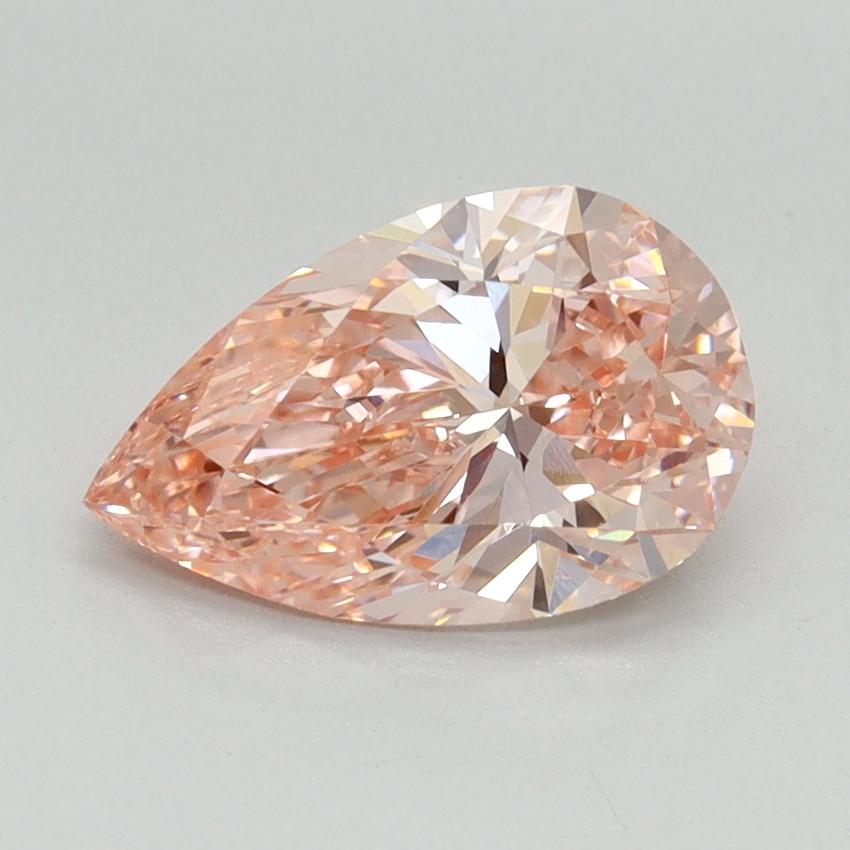 1.51 Ct. Fancy Vivid Pink Pear Lab Grown Diamond