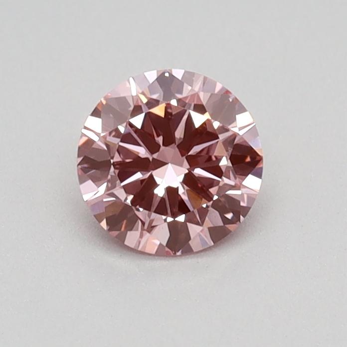 0.33 Ct. Fancy Vivid  Pink Round Lab Grown Diamond
